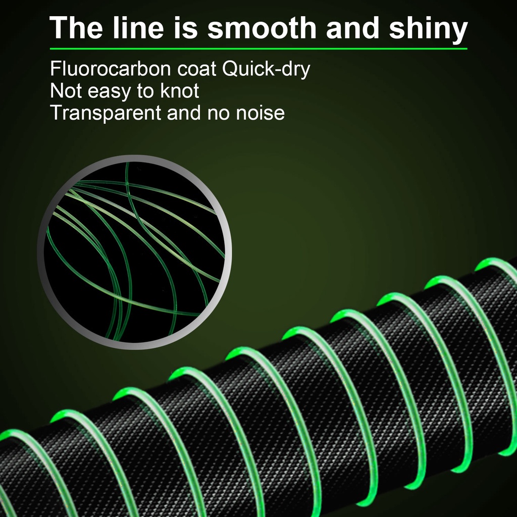 THORNSLINE 1000m nylon monofil - Fluorocarbon Line ulasan dan harga