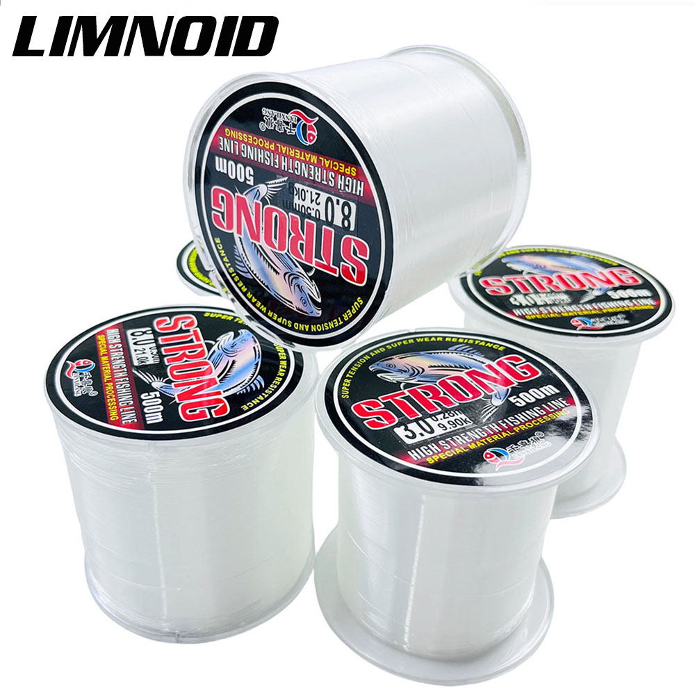 Limnoid 500m Nylon Fishing Lin - Fluorocarbon Line ulasan dan harga