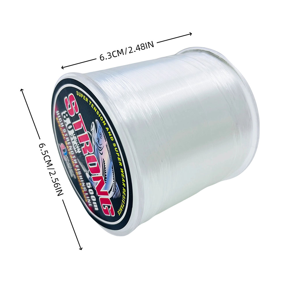 Limnoid 500m Nylon Fishing Lin - Fluorocarbon Line ulasan dan harga