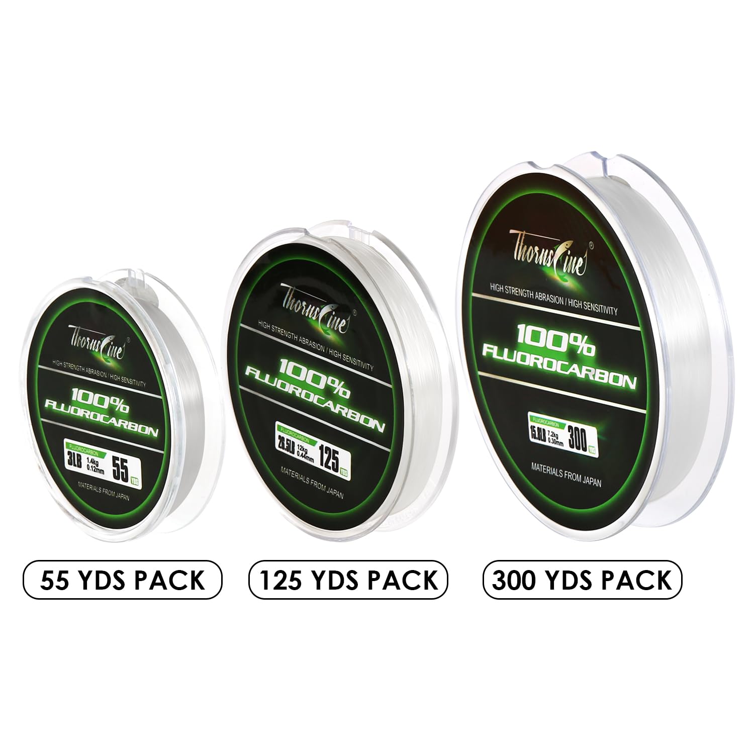 ThornsLine 100% Fluorocarbon F - Fluorocarbon Line ulasan dan harga
