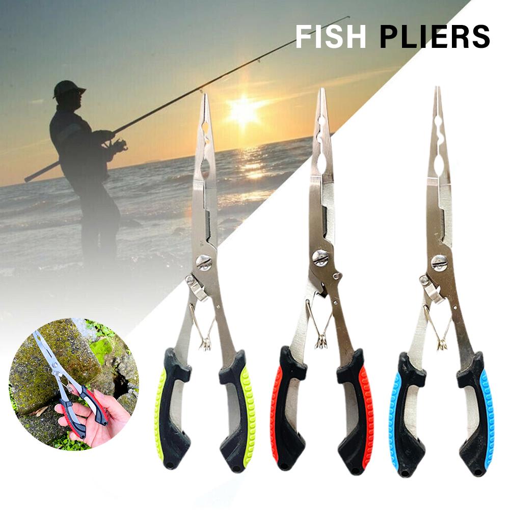 Stainless Steel Fishing Pliers - Fishing Line Cutter ulasan dan harga