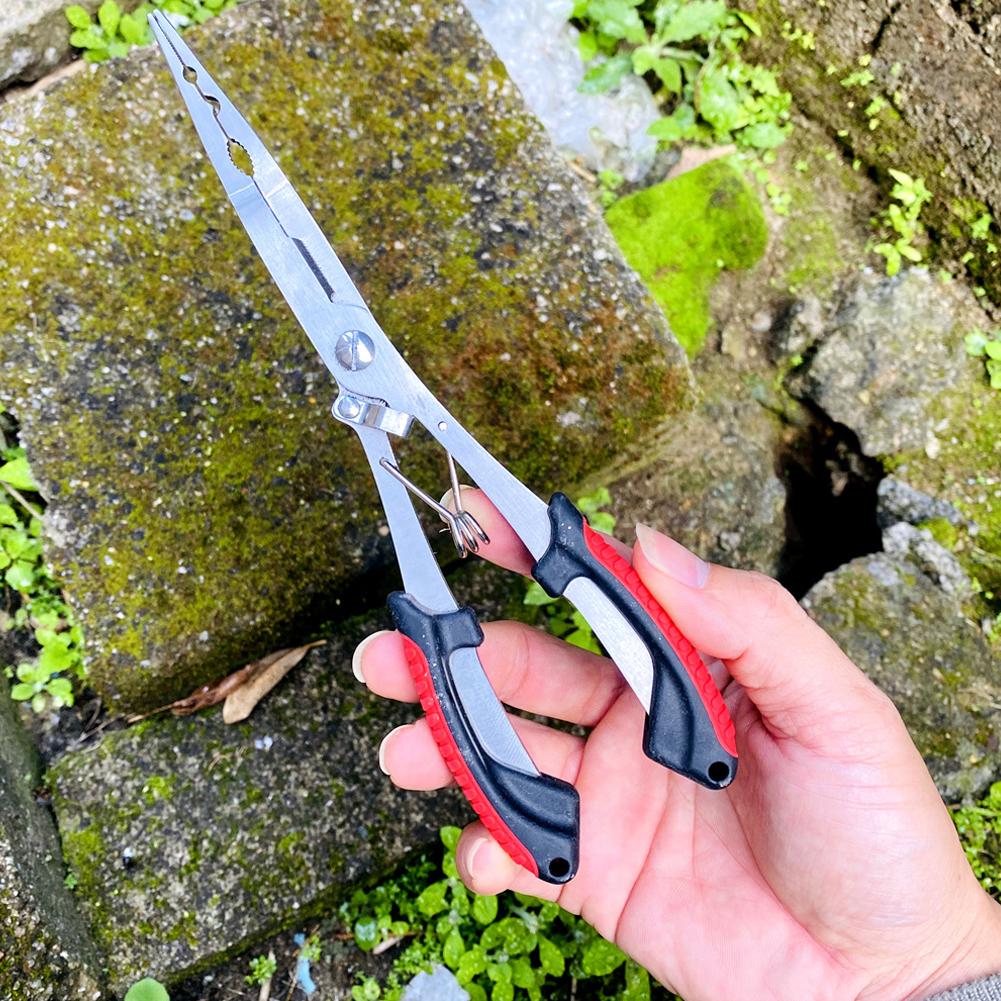 Stainless Steel Fishing Pliers - Fishing Line Cutter ulasan dan harga