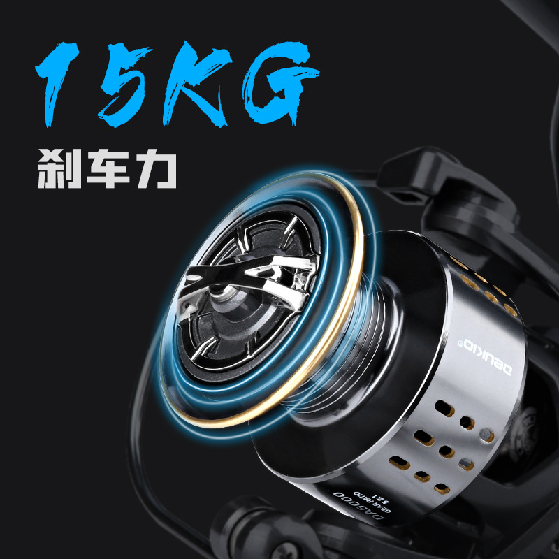 Gapless Spinning Reel 15kg Max - Ice Fishing Line ulasan dan harga