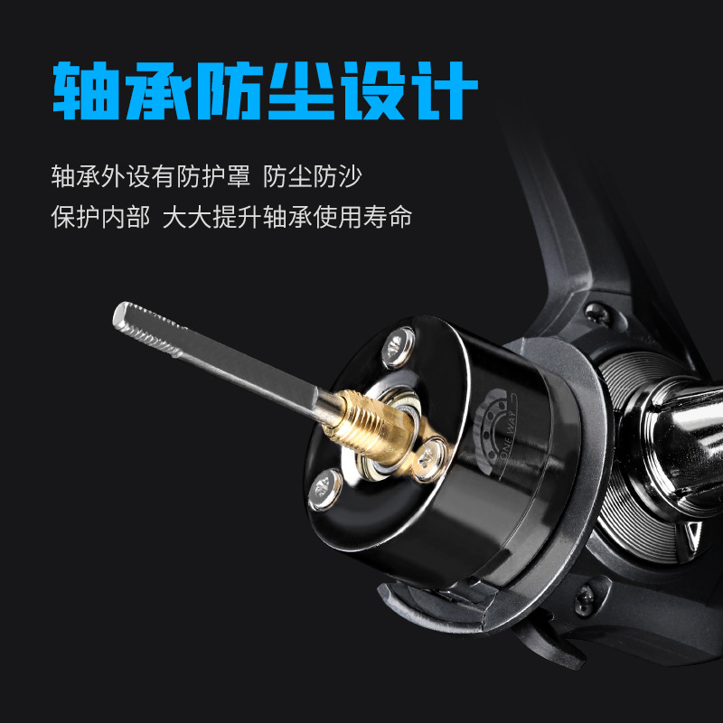 Gapless Spinning Reel 15kg Max - Ice Fishing Line ulasan dan harga